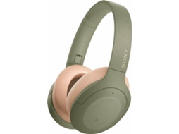 Auscultadores Bluetooth SONY Wh-H910Ng (Over Ear - Microfone - Noise Cancelling - Verde)