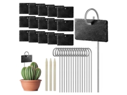 Tábuas De Frios De Ardósia, Acabamento Elegante Para Jantares E Mensagens Criativas E Divertidas, Conjunto Com 10, Reutilizáveis E Duráveis, Perfeitas