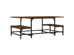 Coffee Table, Coffee Tables Vidaxl Marrom Madeira Processada (n/a)