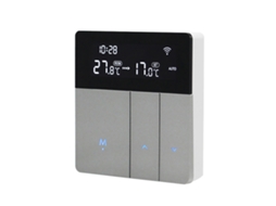 Controlador Wi-Fi Tuya compatível com Alexa, Modo Casa/Ausente, Ajuste Automático de Luz