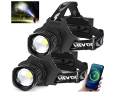 Farol Led Recarregável 100000 Lúmens BISBISOUS P70 5 Modos Ipx6 Preto VIGA EUROPE