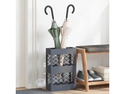 Vidaxl Suporte Para Guarda-chuva De Chuva Antracite 28 X 12 X 41 Cm