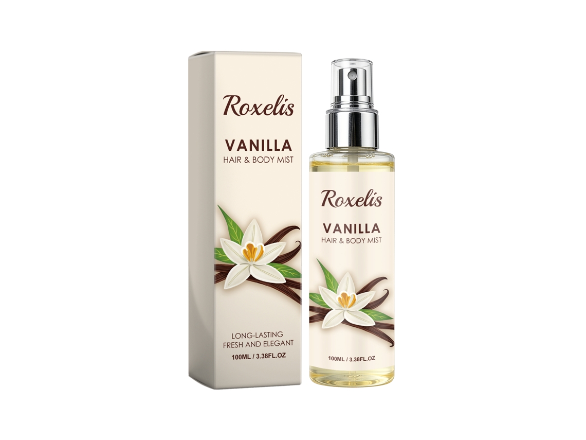 Perfume Roxelis Vanilla Natural Duradouro Portátil
