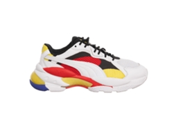 Tênis feminino Puma tamanho 36 em material sintético, conforto e estilo.