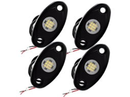 Kit De Iluminação Com Chassi Em Liga De Alumínio, Proteção Ip67, 4 Leds Para Iluminação Externa.