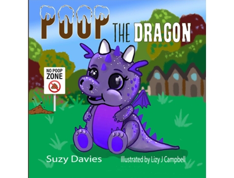 Livro Poop the Dragon de Davies (Inglês)