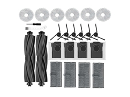 Para Aspirador Robô L40 Ultra/ X40 Ultra/ X40 Master/ P10/ P50 Pro Ultra: Escova Lateral Principal, Esfregão E Filtro.