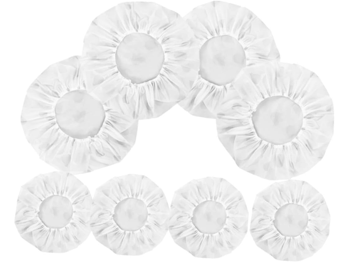 Conjunto De 8 Capas Elásticas Reutilizáveis E Ajustáveis Para Tigelas De Fermentação De Pão.