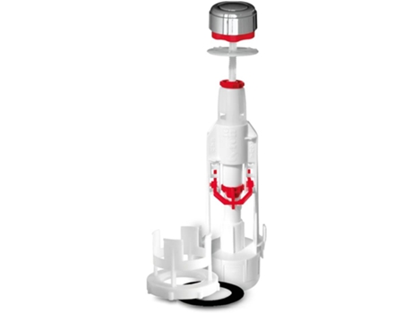 FOMINAYA 129305011 Descarregador Tyfon4 3G Universal com Botão de Pressão Acoplamento Bases Antigas Roca Negra Padrão
