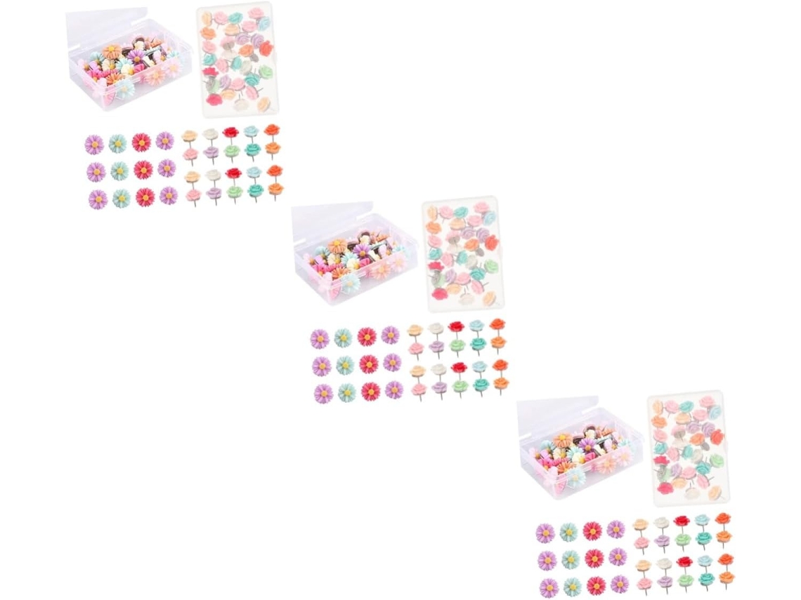 Coheali Conjunto De 180 Tachinhas Em Formato Flor Para Decoração