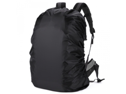 1 Capa de Chuva para Mochila, Capa para Mochila Preta Tamanho P BRILVIBERA (30, 40l)