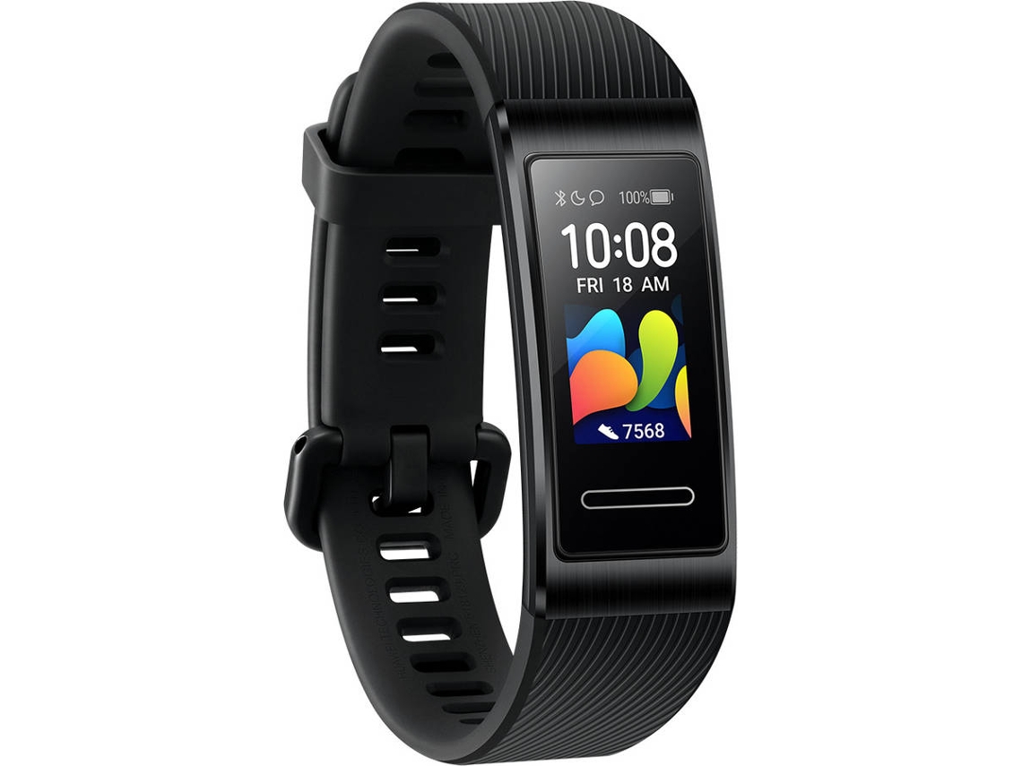 Pulseira Desportiva HUAWEI Band 4 Pro (Bluetooth - Suporta SpO2 - Até 7 dias de autonomia - Preto)