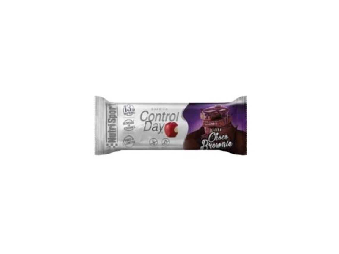 Barra NUTRISPORT Control 44g 28 unidades chocolate brownie energia s caixa