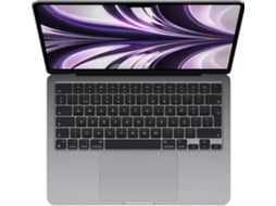 Macbook Air APPLE Z15S_24_PO_CTO - Cinzento Sideral (13'' - Apple M2 8-core - RAM: 8 GB - 256 GB SSD - GPU 8-core)