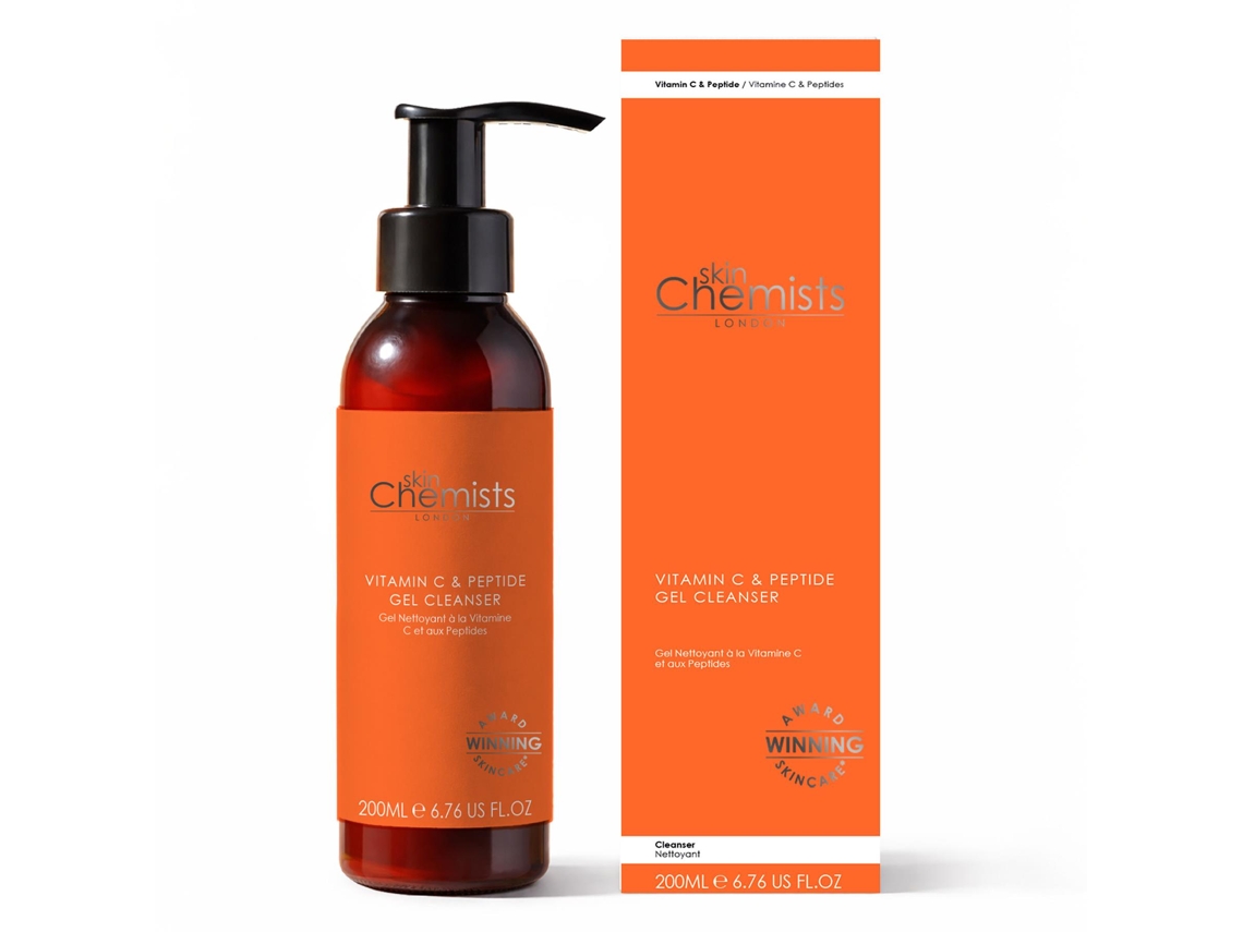 Sc Gel De Limpeza Com Vitamina C Péptidos 200ml
