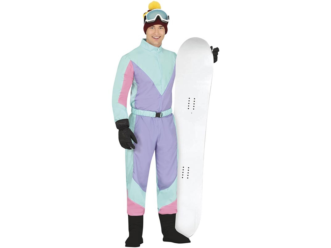 Fato de esquiador azul para homem