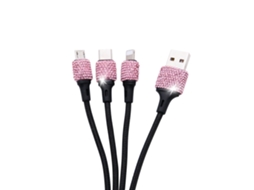 Cabo de Carregamento Usb 3 em 1 LAXISCREED