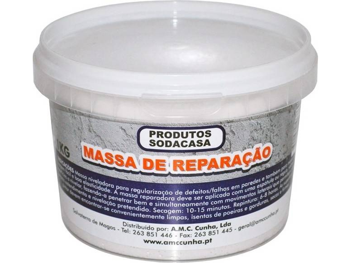 Massa Reparação de Paredes SODACASA (1Kg)