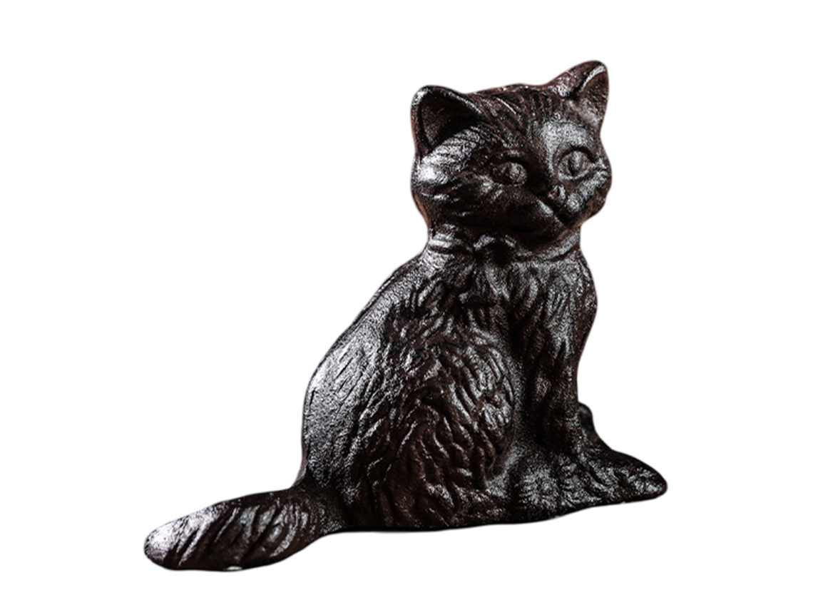 Estátua De Porco Voador Sentado Em Ferro Fundido, Peso Para Papel, Decoração De Jardim, Casa, Escritório, Coleção De Figurinos Animais