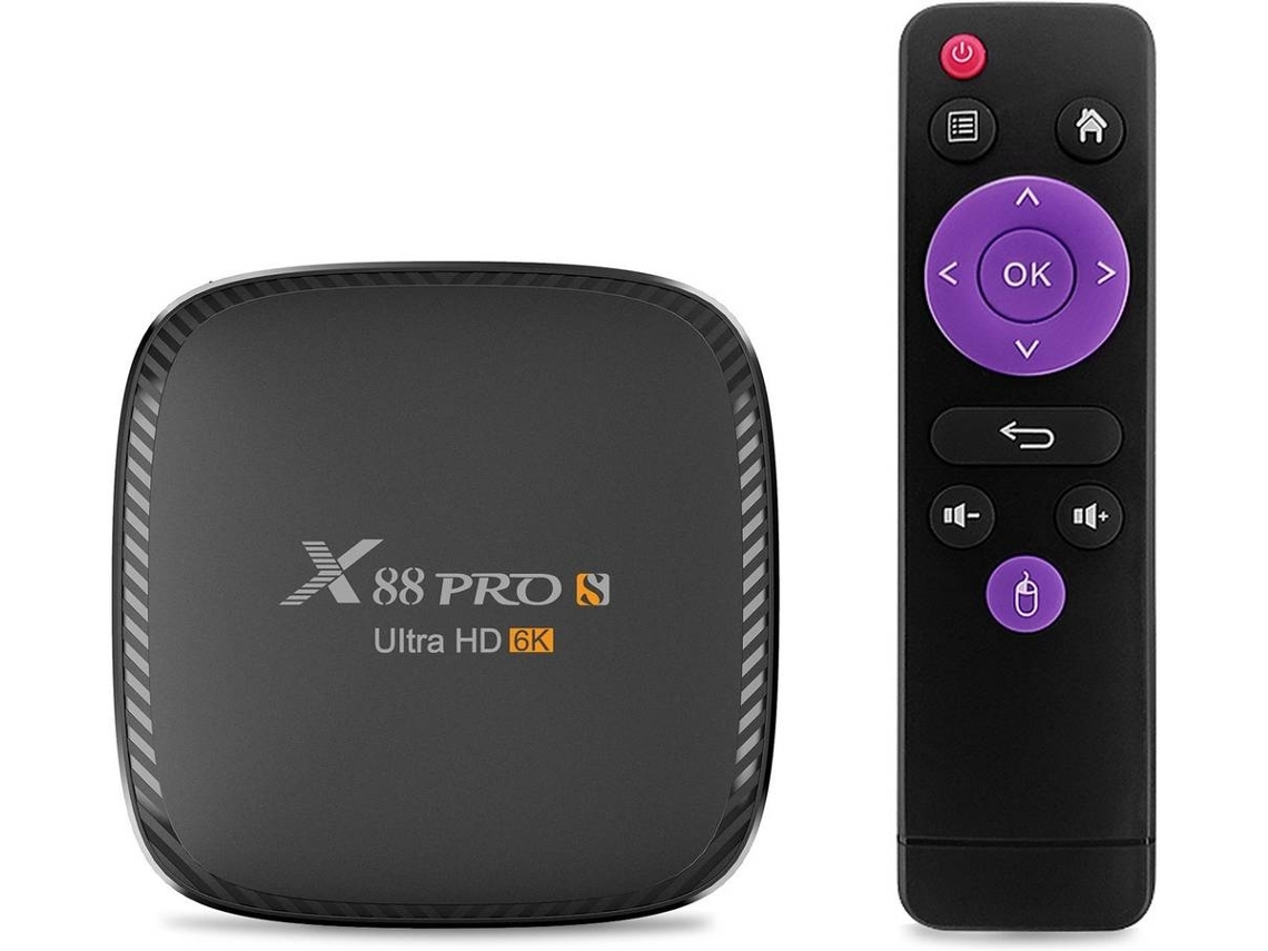 Box Smart TV YDCY TVB-L-8 (Android - 4K Ultra HD - 4 GB RAM - Wi-Fi)