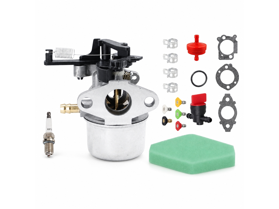 Carburador Para Cortador De Relva Compatível Com 591137, 593599, 595390, 590948 E 121r02-0001-f1_syn