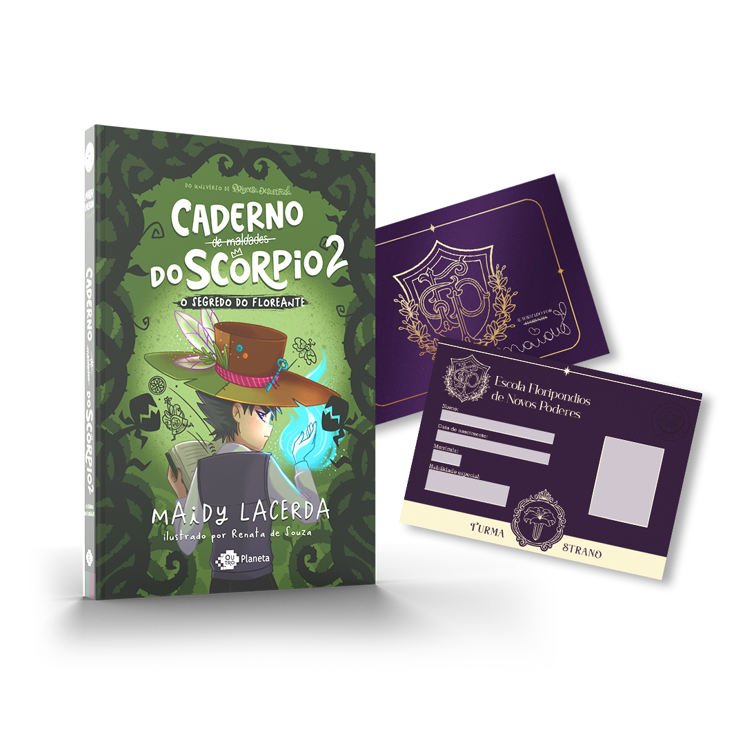 Livro O Caderno De Maldades Do Scorpio 2 - O Segredo Do Floreante De Maidy Lacerda (português Do Brasil)