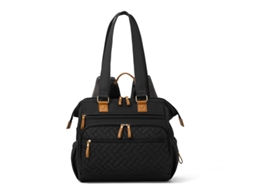 Mochila De Maternidade Hibbent 35x16x34cm (preto)