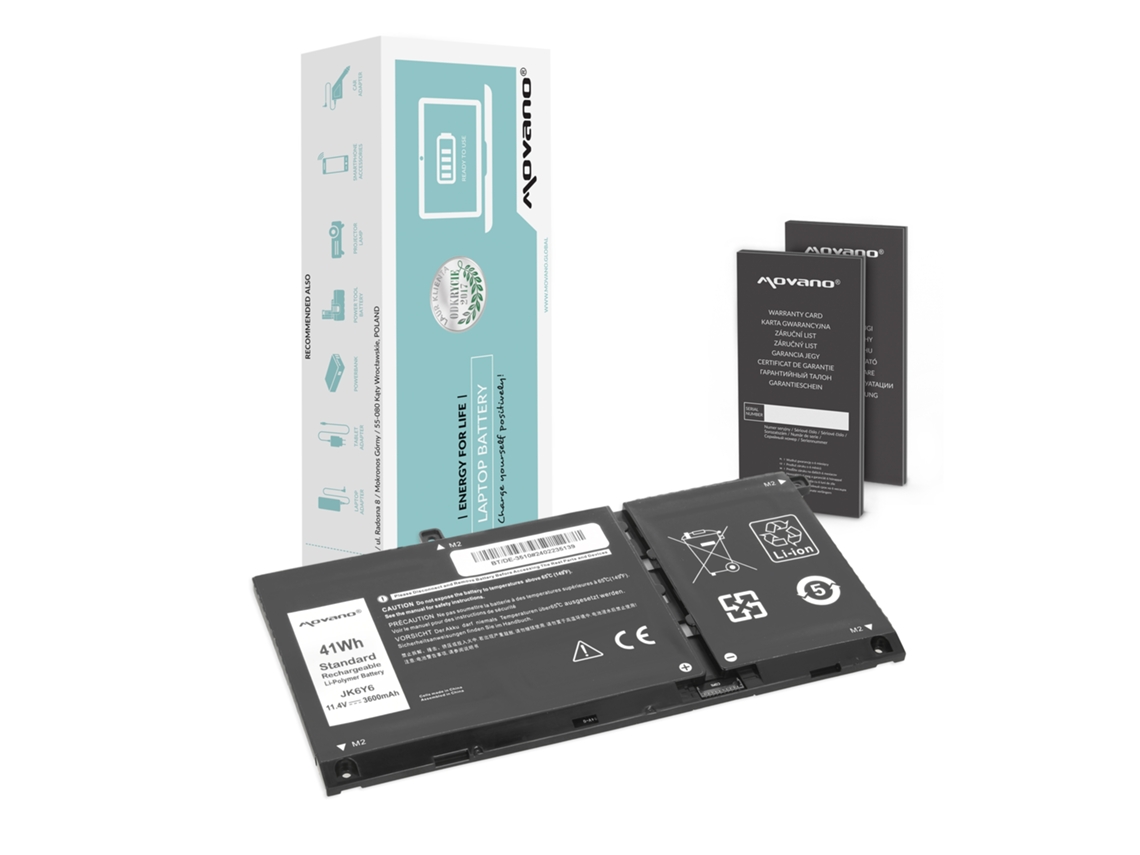 Bateria Movano para Dell Latitude 15 3510 Vostro 14 5402