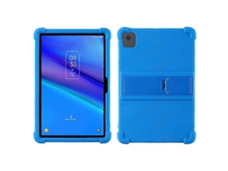 Capa De Silicone Dobrável Com Suporte Integrado Para Tablet Tcl Tab 10 5g 9183g.