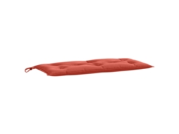 Garden Bench Cushion, Garden Bench Cushions Vidaxl Vermelho Tecido (100 X 50 X 7 Cm)