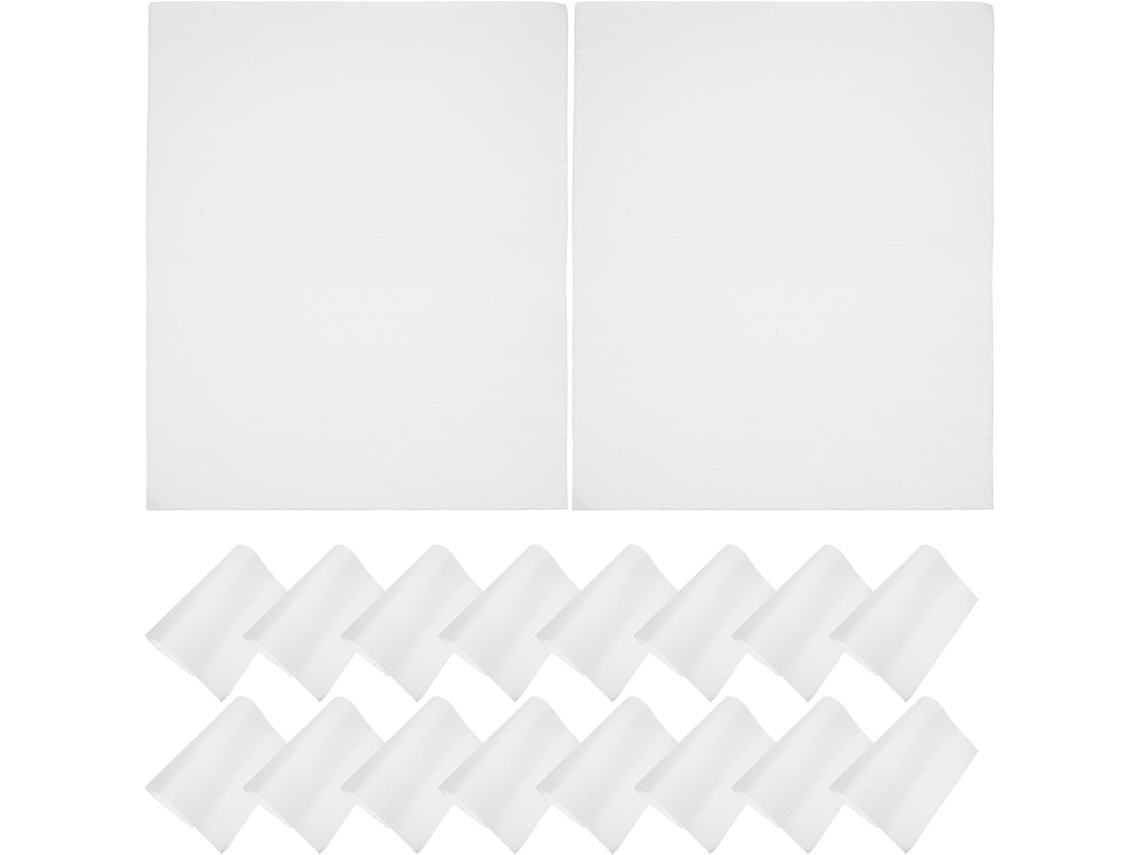 100 Peças Envelopes Rembourrées Blanches 30x25 Cm Mousse Epe Embalagem Proteção Objetos Frágeis,