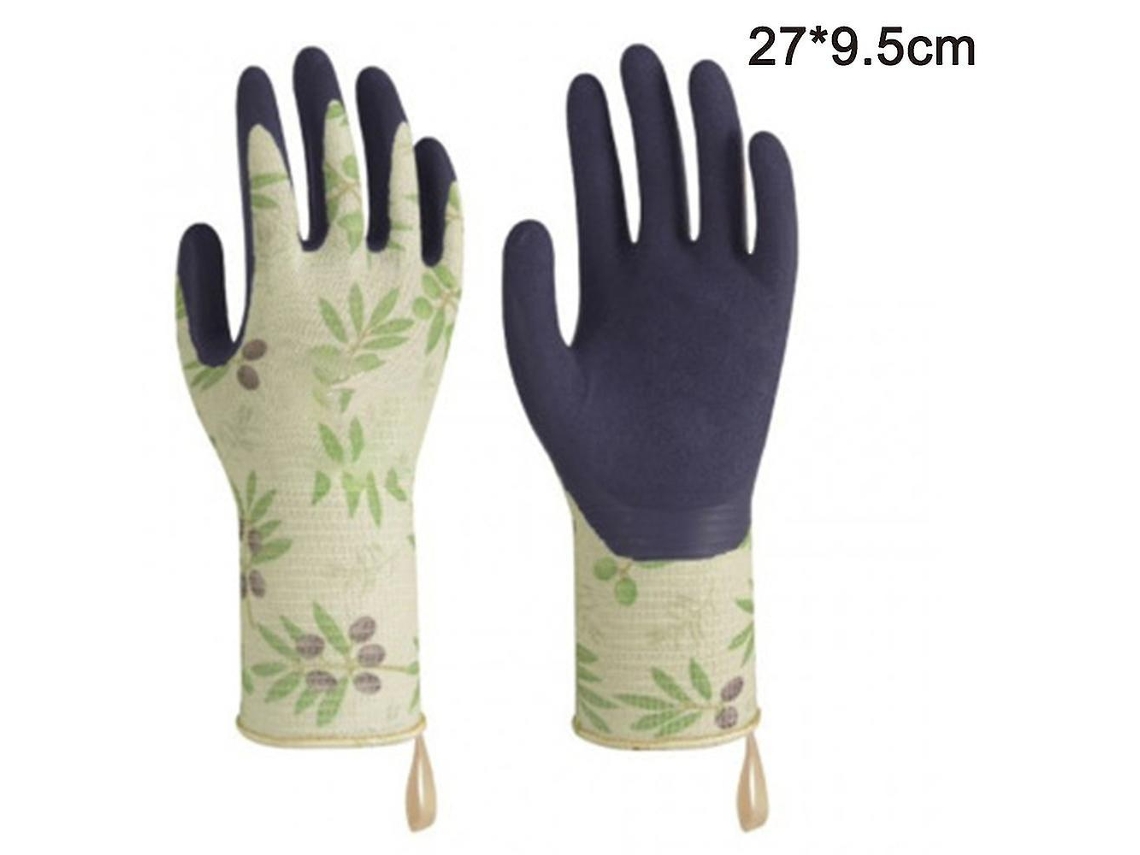 Luvas De Jardinagem De Bambu, Compatíveis Com Homens E Mulheres (verde)