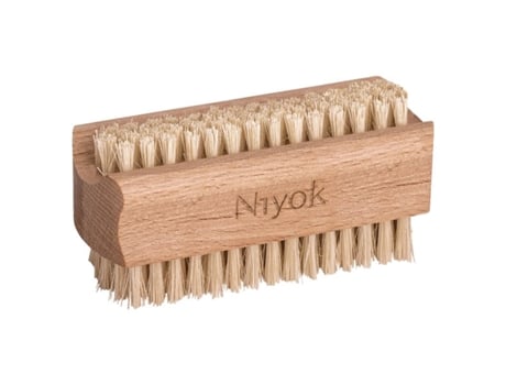 Escova De Madeira De Unhas Niyok (2 Lados)