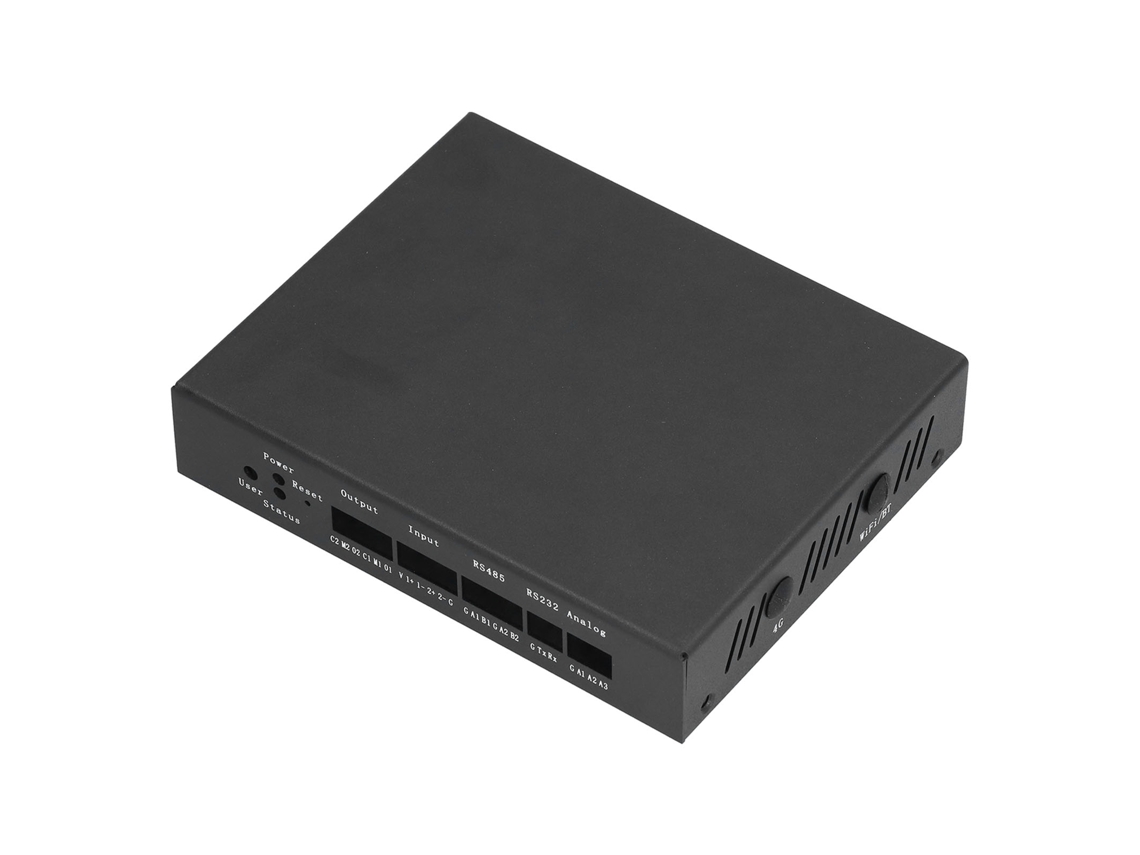 Gabinete De Alumínio Laxiscreed Para Raspberry Pi Cm4 Com Múltiplas Interfaces