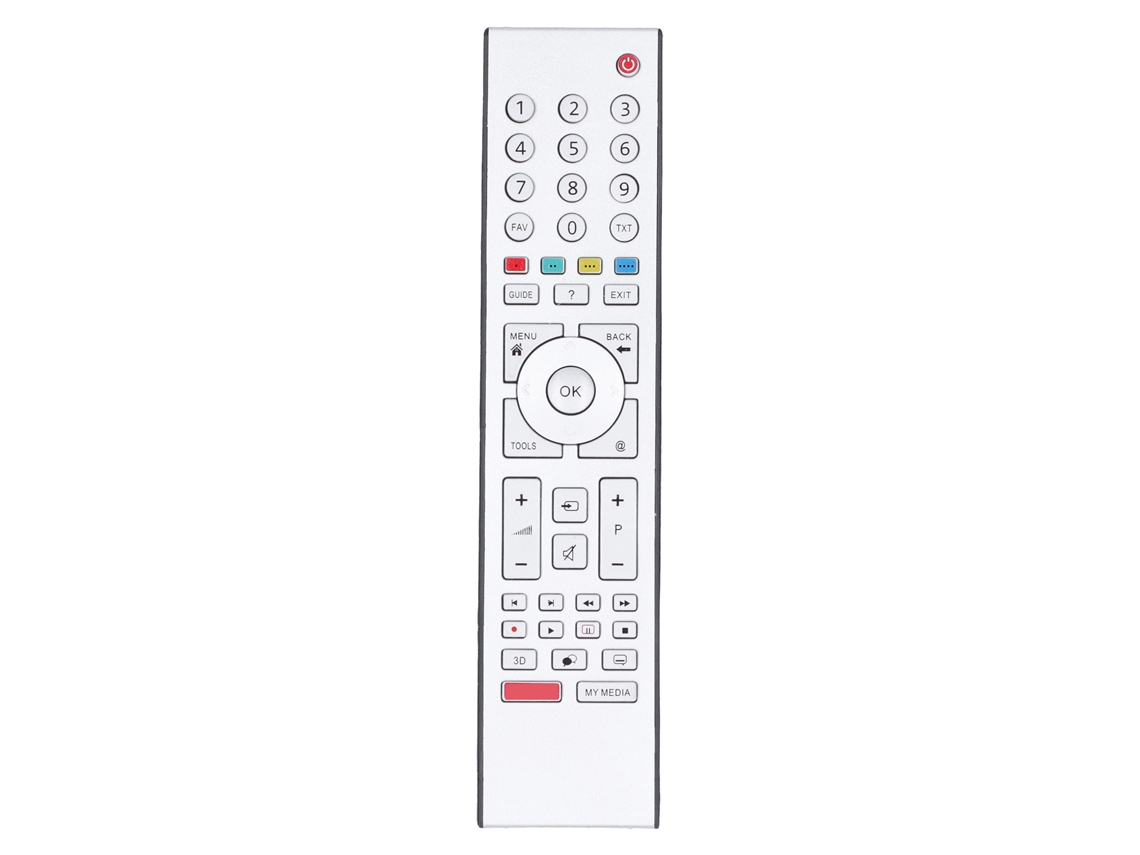 Aetheria controle Remoto para Tv Led Inteligente Grundig Rio 55 Clx 8670 At 0235 Substituição