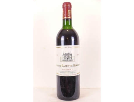 Vinho Tinto CHÂTEAU LAMOTHE BERGERON 1988 (75 cl - 1 unidade)