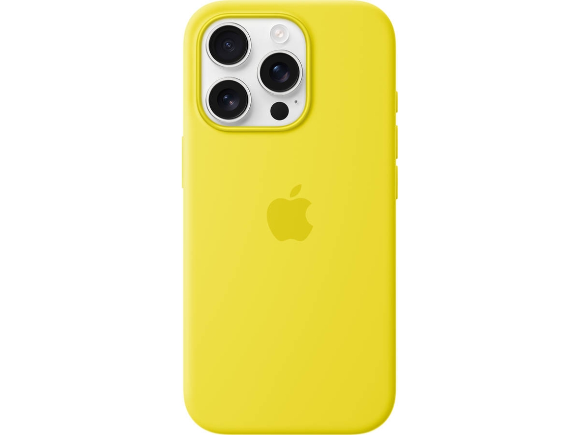 Capa APPLE Silicone Case com MagSafe para iPhone 16 Pro (Star Fruit)