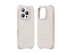 (branco, Iphone 16 Pro Max) Capa Magnética Para Iphone, Cobertura Total Com Silicone Líquido.
