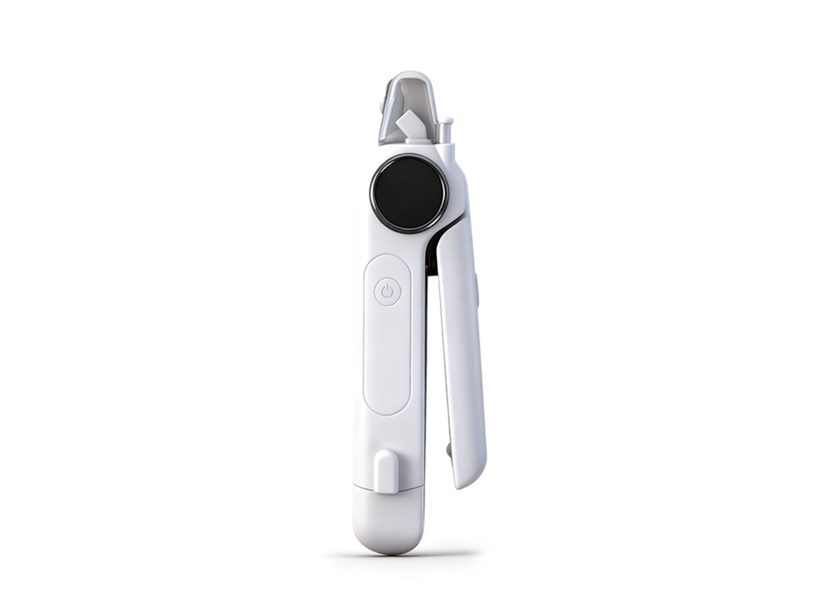 Cortador de unhas elétrico para animais de estimação Lixa Branco