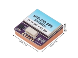 Laxiscreed M10-25q Módulo Gps Com Bússola Qmc5883l, Ideal Para Drones Fpv Racing