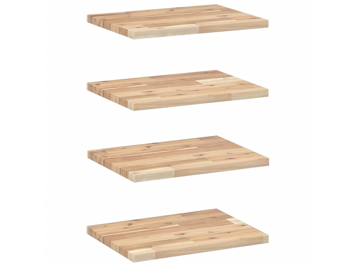 Floating Shelf, Floating Shelves Vidaxl Marrom Madeira De Acácia (60 X 30 X 2 Cm)