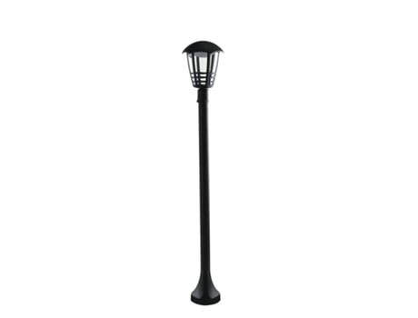 Dissuasor Led Exterior Cloe Preto 12W 4000K Luz Natural Ip44 INTEC