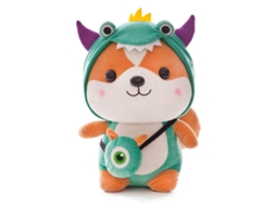 Primerox brinquedo de Pelúcia de Esquilo Animado Fofo Macio Soft Stuffed Animal Toy Decoração Verde 25cm