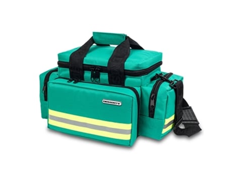Mala de Emergências ELITE BAGS Ampla Resistente Verde Ems