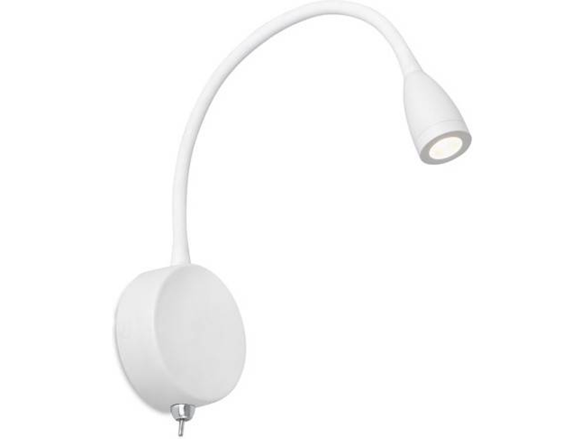 Aplique FARO BARCELONA Loke (Branco - LED - 3 W - Alumínio)
