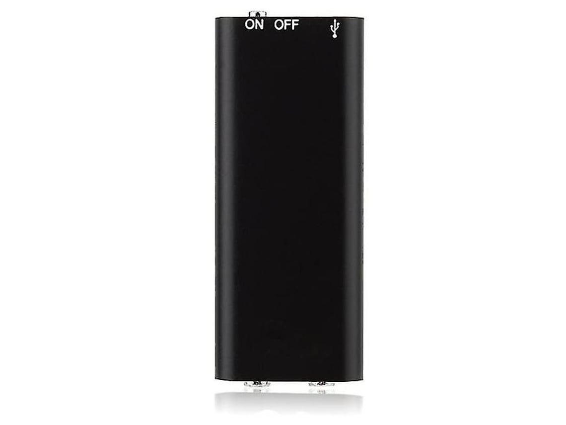 Lurelia Caneta Gravadora Digital 32gb Com Usb, Ativação Por Voz, Reprodução Mp3 Para Reuniões, Aulas, Entrevistas - Preto