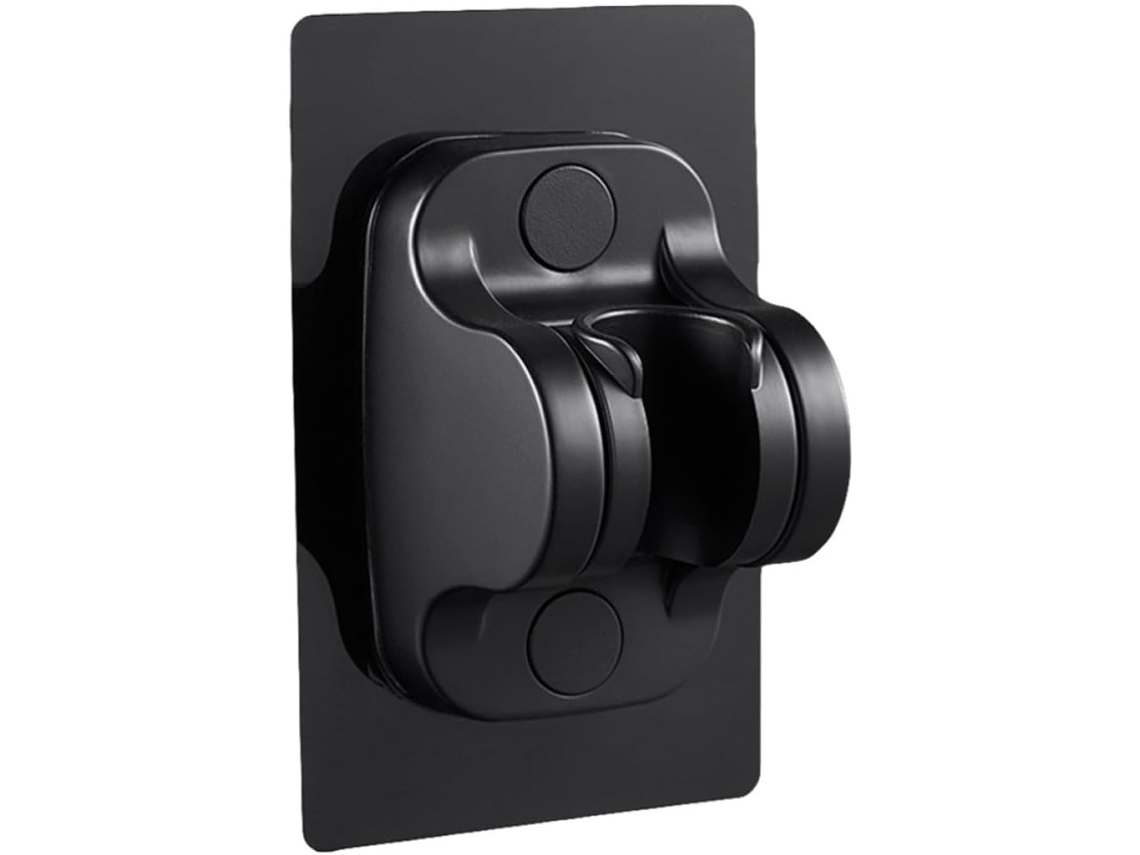 Suporte Para Chuveiro Em Abs Preto, Fácil De Instalar
