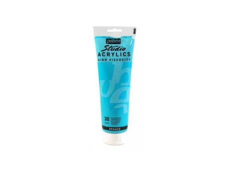 Tinta Acrílica PÉBÉO (Opaca - Azul Turquesa - 250ml)