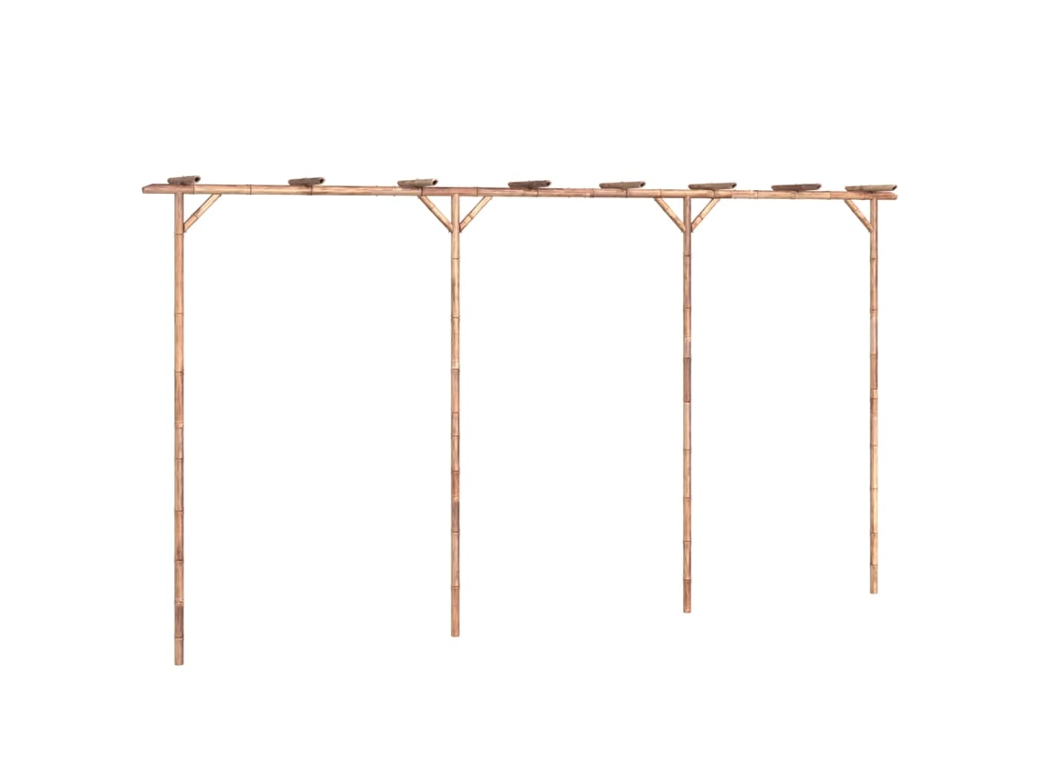 Pergola, Pergolas Vidaxl Marrom Bambu (n/a)