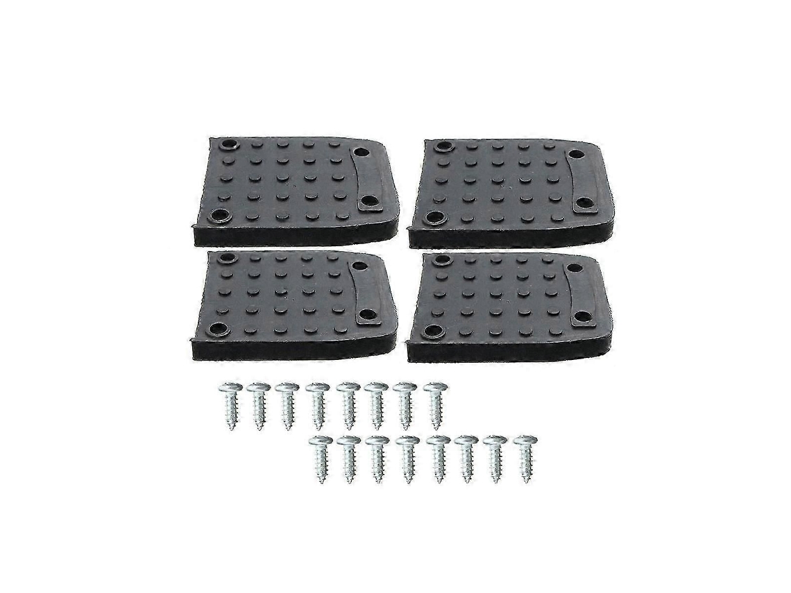 Almofadas Relaxantes Para Solas De Pernas Pau Drywall, Kit Reposição 4 Peças Pau, Sem Os Pés,